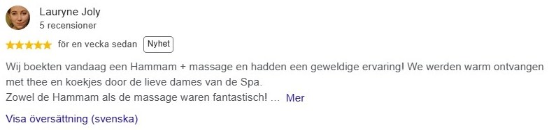 Google-omdöme från Lauryne Joly